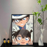 Anime Kaitou Kid Detective Conan Magic Kaito-Detective Conan Poster HD Posters Home Room Bar Cafe Decor Art Wall Painting Pictur
