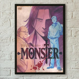 Monster Anime Classic Retro Wall Art, HD Canvas Print Poster, Suitable for Home, Living Room, Room Decoration Painting