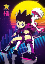 Hunter X Hunter Classic Japanese Anime Poster  Retro Wall Art for Kids Bedroom Nursery Decor Canvas Painting  Home Decor