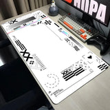 CSGO Anime Mouse Pads PrintStream Game player Mousepads 400x900 Large Mousepad Gamer anti-slip Rubber  Company Desk mat Design