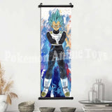 Dragon Ball Anime Poster Son Goku Home Decor Kakarotto Hanging Painting Trunks Wall Art Bardock Scroll Picture Zarbon Wallpaper