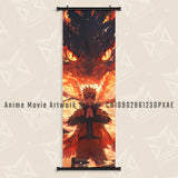 Naruto Wall Art Canvas Hanging Painting Anime Figures Hatake Kakashi Print Posters Scrolls Pictures Home Decoration Room Mural