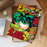 Anime My Hero Academia Poster Self-adhesive Wall Mural Art Waterproof Sticker For Bar Room Decor High Quality Print Gift