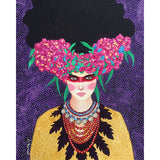 Cool Girl, Oil, Acrylic, Cnavas, Bedroom Wall Art Picture