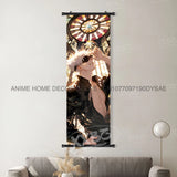 Jujutsu Kaisen Anime Poster Room Canvas Print Hanging Painting Wall Art Megumi Fushiguro Scrolls Picture Home Decoration Mural