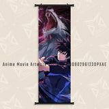 Anime Jujutsu Kaisen Scrolls Pictures Zenin Maki Canvas Wall Art Hanging Paintings Printed Poster Living Room Home Decoration