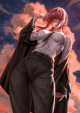 Popular Anime Chainsaw Man Makima Aesthetic Canvas Painting Poster Wall Art Picture Room Decoration