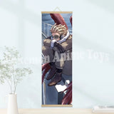 My Hero Academia Poster: Wooden-framed Scroll, HD Quality Wall Art, Wall Decoration for Game Rooms and Bedrooms