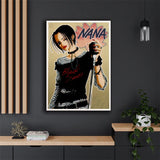 Hot Anime Posters NANA Retro Bar Cafe Decor Nostalgia Gift Funny Prints Wall Art Kawaii Room Decor Poster Aesthetics Sexy Girl