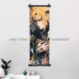 Naruto Home Decoration Hanging Painting Hyuga Hinata Wall Art Scrolls Picture Uchiha Itachi Japanese Anime Canvas Decor Posters
