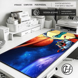 Grendizer And Actarus UFO Robot Keyboard Desk Mat Mousepad Goldorak Anime XL Gaming Printing Computer Mouse pad