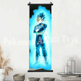 Dragon Ball Anime Poster Son Goku Home Decor Kakarotto Hanging Painting Trunks Wall Art Bardock Scroll Picture Zarbon Wallpaper