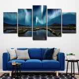 Mountains Peace Pure Light Landscape Kongjian Jiaju Decorative Art Wall