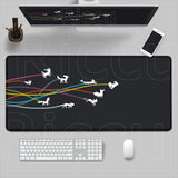 HD Printing Anime Mousepad P-Pokemons E-Eevees Large Mouse Mat MousePads Game Office Laptop Desk Mat PC 900x400mm XXL Mouse Pad