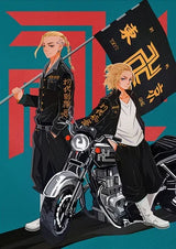 Anime Tokyo Revengers Ryuguji Ken Manjiro Sano Poster HD Print Canvas Painting Wall Art Pictures for Living Room Home Decorat