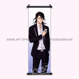 Anime BLEACH Figures Posters Kurosaki Ichigo Wall Art Scrolls Picture Kuchiki Rukia Home Decor Canvas Japanese Hanging Painting
