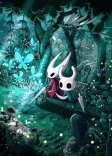 Hot Video Game Anime Hollow Knight Cartoon Characters Poster and Prints Canvas Painting Wall Art Pictures Home Gamer Room Decor