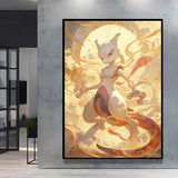 Classic Anime Pokemon Umbreon Flareon Canvas Painting Anime Wall Art Prints HD Poster Picture Print Home Living Room Decor