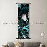 Anime Demon Slayer: Kimetsu No Yaiba Figures Poster Canvas Print Hanging Painting Wall Art Scrolls Picture Home Decoration Mural