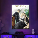 Mystery Detective Anime G-GOSICKs Poster Versatile HD Waterproof Wall Art Self-Adhesive Decor for Any Space Ideal Gift
