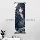 Naruto Home Decoration Scrolls Picture Hyuga Hinata Anime Canvas Wall Art Interior Hanging Painting Uchiha Itachi Figures Poster