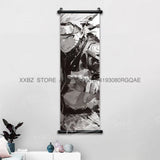 Naruto Home Decoration Scrolls Picture Hyuga Hinata Anime Canvas Wall Art Interior Hanging Painting Uchiha Itachi Figures Poster