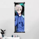 Blue Lock Posters Japanese Anime Wall Art Canvas Pictures Isagi Yoichi Painting Chigiri Hyoma Hanging Scrolls Home Decoration