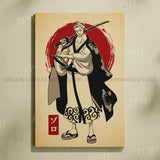 Anime One Piece Home Decoration Canvas Painting Pictures Monkey D. Luffy Figures Wall Art Prints Poster For Living Room No Frame