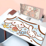 Kawaii Mouse Pad Laptop Anime Gamer Cabinet Keyboard Rug Cute Cartoon C-cinnamoroll Desk Mat PC Gaming Mousepad For Girl Gifts