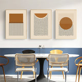 Bohemian Geometric Canvas Line Wall Painting Art Picture Poster