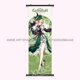 Genshin Impact Game Character Home Decor HD Print Paintings Anime Picture Wall Art Canvas Interior Posters Bedside Background