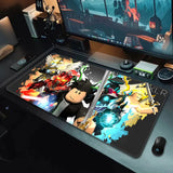 Mousepad HD Printing Computer Gamers Locking Edge Non-slip Mouse Pad XXL90x40cm Keyboard PC R-ROBLOXES Desk Pad