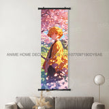 Anime Demon Slayer: Kimetsu No Yaiba Figures Poster Canvas Print Hanging Painting Wall Art Scrolls Picture Home Decoration Mural