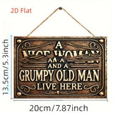 American Retro 2D Flat-Print Wooden Wall Guesthouse Wall Art Restaurant Home Hanging Decor