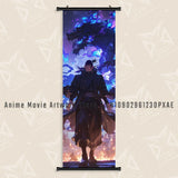 Anime Jujutsu Kaisen Scrolls Pictures Zenin Maki Canvas Wall Art Hanging Paintings Printed Poster Living Room Home Decoration