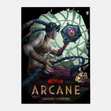 Anime Game Arcane Jinx Main Art Poster Aesthetic Canvas Painting Posters and Prints Wall Art Picture For Living Room Decoration