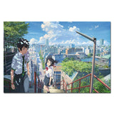 Manga Film Poster Anime Movie Canvas Printings Your Name By Kimi No Na Wa Posters and Prints Cartoon Love Wall Art Picture Decor