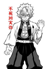 Japan Retro Anime Demon Slayer Poster My Hero Academia Jujutsu Kaisen Wallpaper Canvas Black and White Wall Art Kids Room Decor