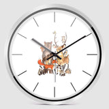 Art Living Room Bedroom Wall Clock Children Room Cartoon Cute
