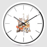 Art Living Room Bedroom Wall Clock Children Room Cartoon Cute