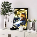 My Hero Academia Kaminari Denki  Classic Anime Poster Fancy Wall Sticker for Living Room Bar Decoration Decor Art Wall Stickers