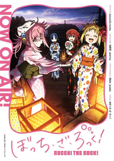 Mnaga Bocchi The Rock Poster  Aesthetic Music TV Anime Figure Canvas Print for Wall Art Kawaii Room Decor Home Decoration Perfec