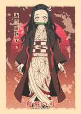 Canvas Painting Wall Art Pictures Demon Slayer Japan Anime Poster Print Tanjiro Zenitsu Characters Portrait Room Home Decoration