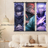 Anime Jujutsu Kaisen Scrolls Pictures Zenin Maki Canvas Wall Art Hanging Paintings Printed Poster Living Room Home Decoration