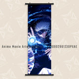 Hot Blooded Anime Jujutsu Kaisen Print Canvas Poster Satoru Gojo Home Decoration Mural Wall Art Scrolls Picture Hanging Painting