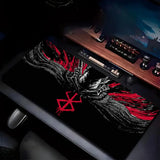 Berserk Guts Anime Mouse Pad Large Computer Office Game Table Mats XXL Rubber Anti-slip Gaming Keyboard Mousepads Long Desk Pads