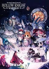 Hot Video Game Anime Hollow Knight Cartoon Characters Poster and Prints Canvas Painting Wall Art Pictures Home Gamer Room Decor