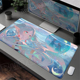 HD New Kawaii Girl Frieren At The Funeral Mouse Pad XXL 800x400mm Mausepad Large Laptop Gaming PC MousePad Rubber Anime Desk Mat
