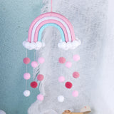 Home Hanging Decoration Cotton String Woven Rainbow Children Room Decorations