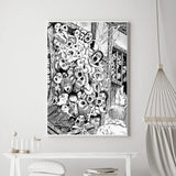 Hot Japan Anime Junji Ito Canvas Prints Poster Horror Thriller Dark Aesthetics Wall Art Home Decoration Art Poster Fans Gifts